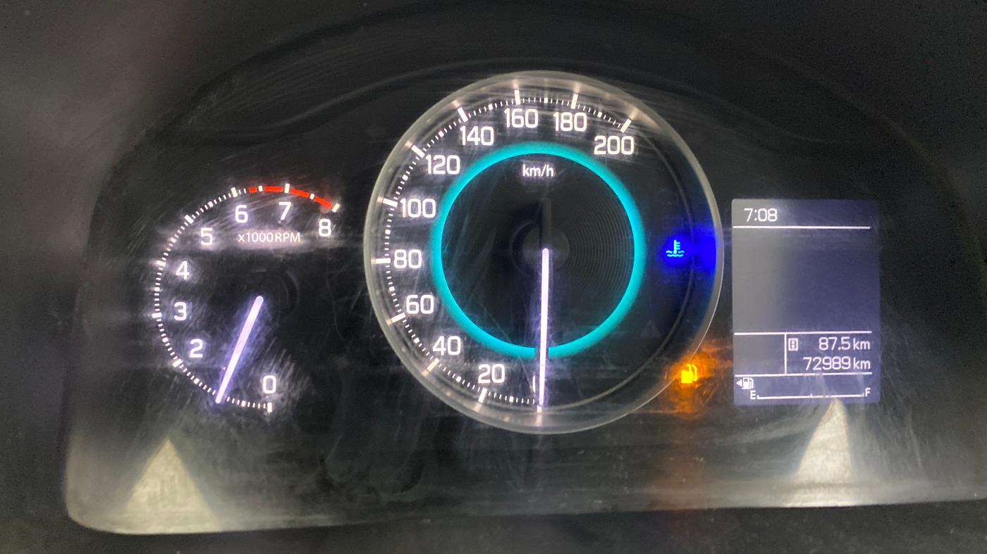 2018 Maruti IGNIS DELTA 1.2, Petrol, Manual, 72,988 km, Odometer Image