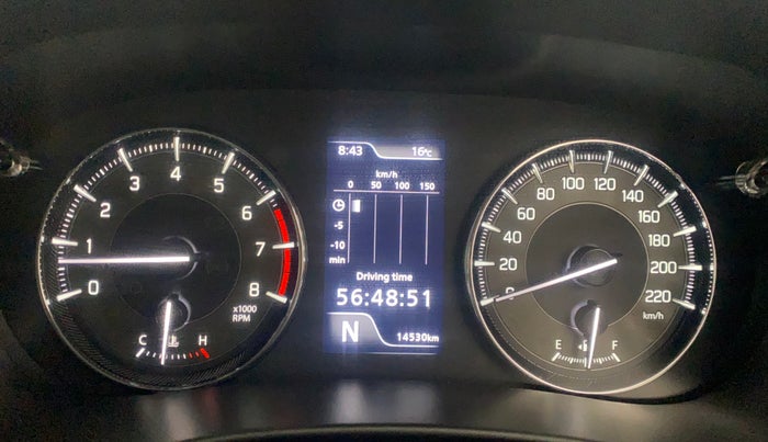 2022 Toyota Glanza V AMT, Petrol, Automatic, 14,530 km, Odometer Image