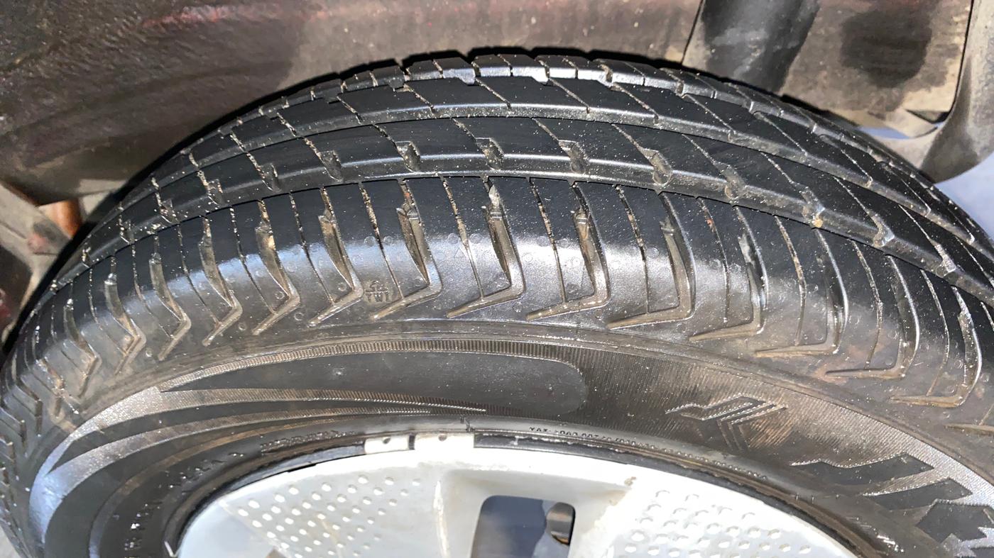 2024 Maruti Alto K10 VXI PLUS, Petrol, Manual, 6,201 km, Left Rear Tyre Tread