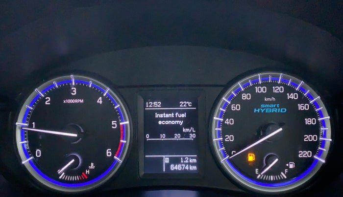 2019 Maruti S Cross DELTA SHVS, Diesel, Manual, 64,758 km, Odometer Image