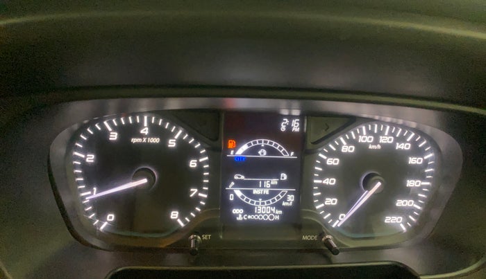 2022 Tata PUNCH ADVENTURE MT, Petrol, Manual, 13,004 km, Odometer Image
