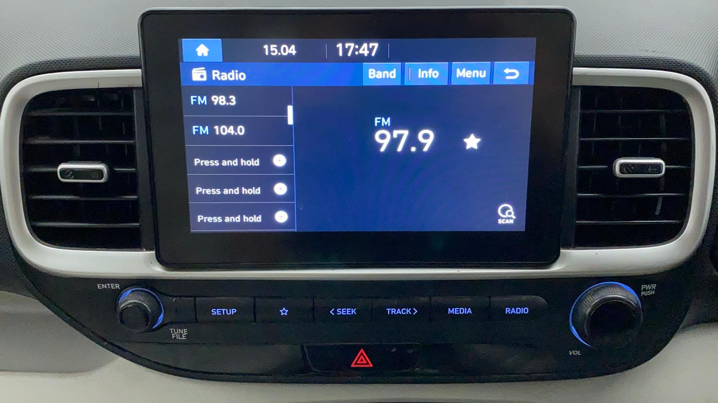 2022 Hyundai VENUE SX 1.5 CRDI, Diesel, Manual, 5,013 km, Infotainment System