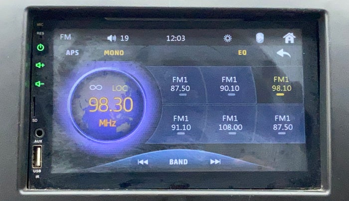 2017 Maruti Celerio VXI (O), Petrol, Manual, 57,686 km, Infotainment System