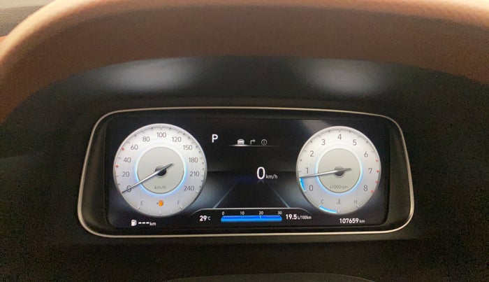 2021 Hyundai ALCAZAR PLATINUM (O) 6STR 2.0 AT, Petrol, Automatic, 1,07,659 km, Odometer Image