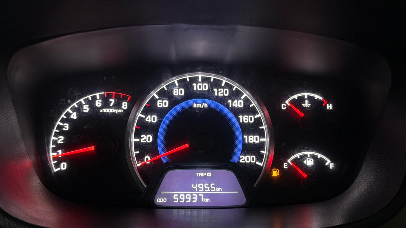 2017 Hyundai Grand i10 SPORTZ 1.2 KAPPA VTVT, Petrol, Manual, 59,928 km, Odometer Image