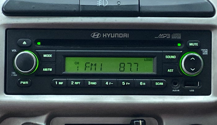 2012 Hyundai Santro Xing GLS, Petrol, Manual, 79,243 km, Infotainment System