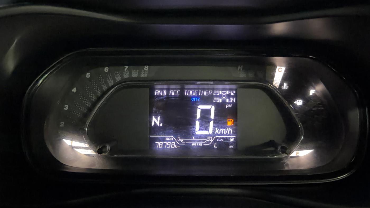 2022 Tata NEXON XZA PLUS (PREMIUM) PETROL DARK EDITION, Petrol, Automatic, 78,786 km, Odometer Image