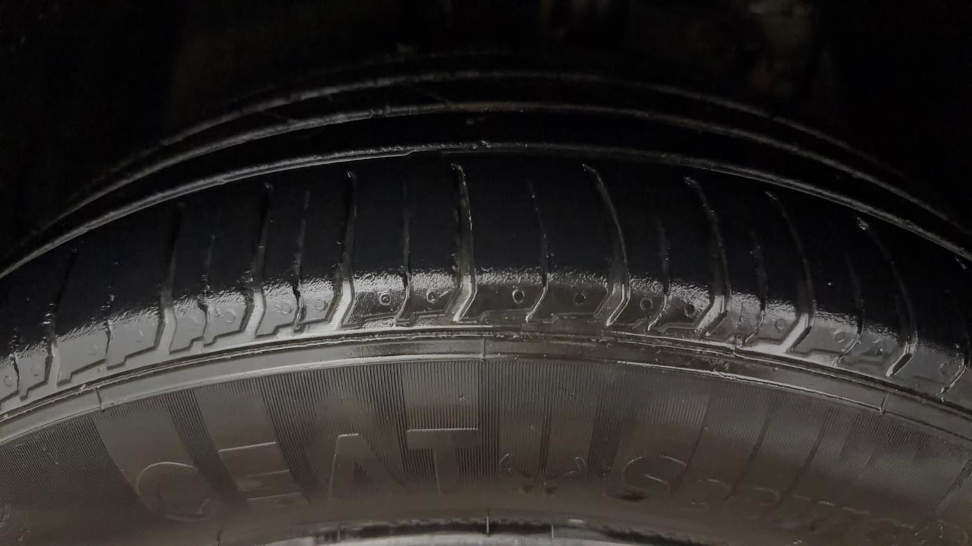 2022 Tata NEXON XZA PLUS (PREMIUM) PETROL DARK EDITION, Petrol, Automatic, 78,786 km, Left Front Tyre Tread