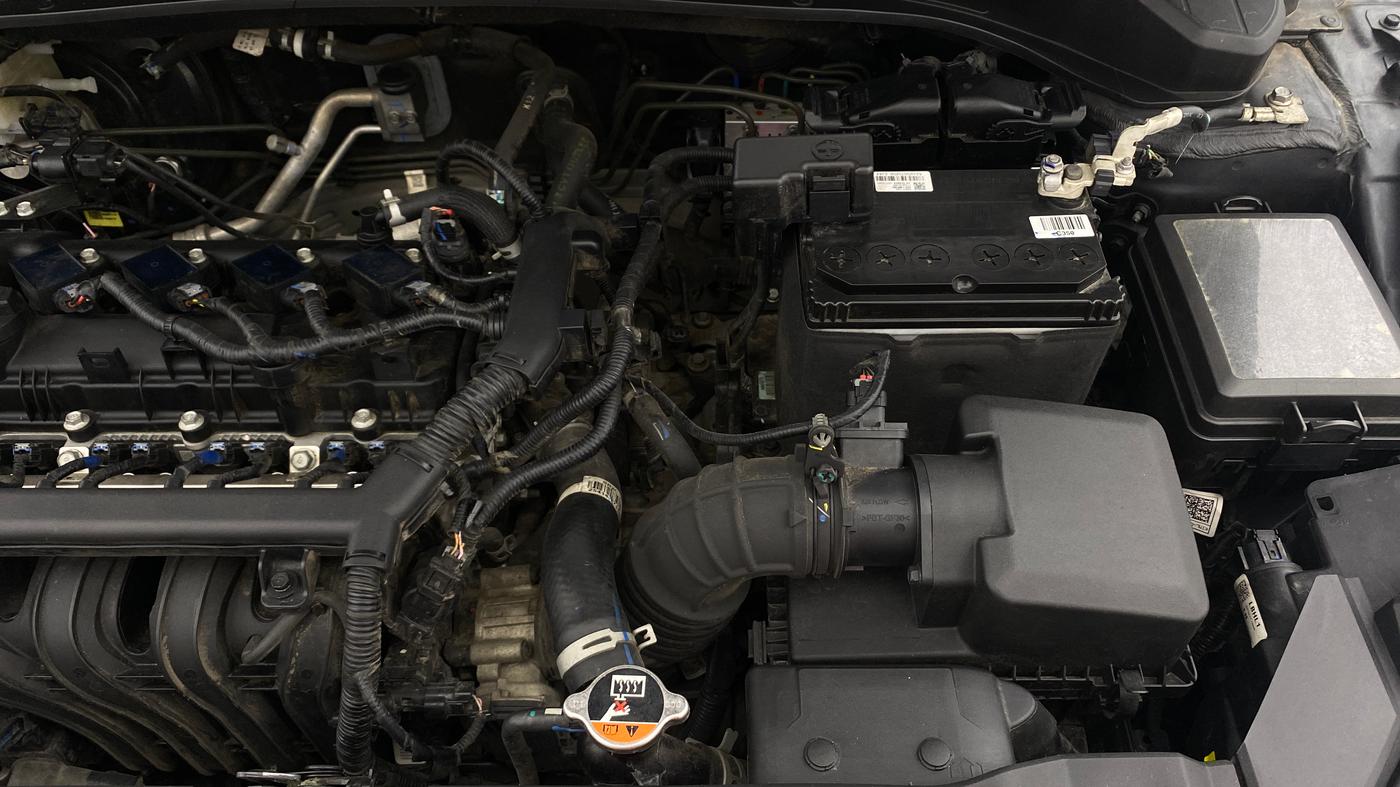 2024 Hyundai NEW I20 Sportz (O) 1.2 IVT, Petrol, Automatic, 14,861 km, Engine View - Left