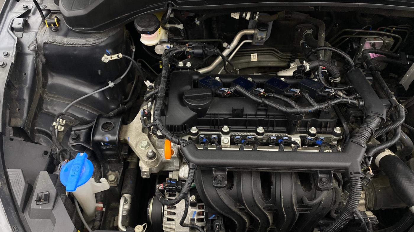 2024 Hyundai NEW I20 Sportz (O) 1.2 IVT, Petrol, Automatic, 14,861 km, Engine View - Right