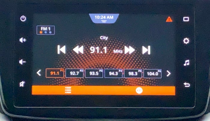 2020 Maruti Baleno ALPHA CVT PETROL 1.2, Petrol, Automatic, 24,779 km, Infotainment System