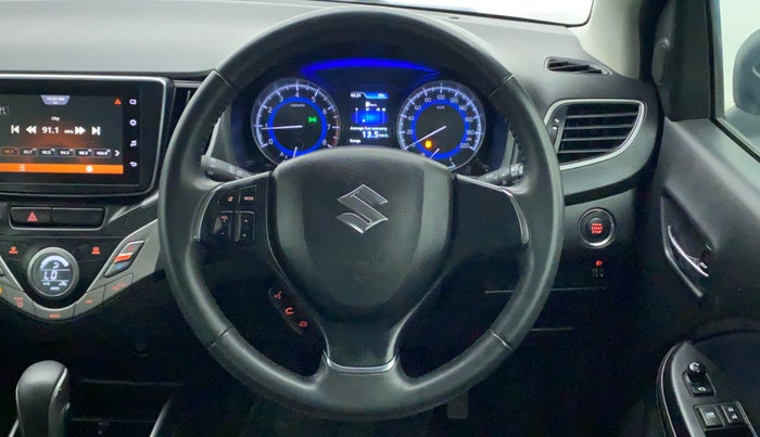 2020 Maruti Baleno ALPHA CVT PETROL 1.2, Petrol, Automatic, 24,779 km, Steering Wheel Close Up