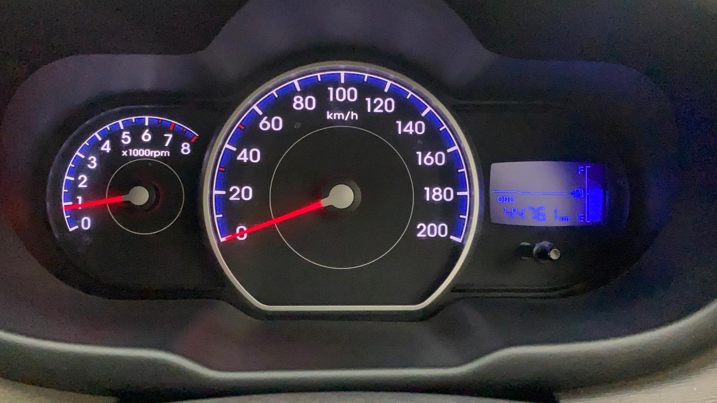 2011 Hyundai i10 MAGNA 1.2, Petrol, Manual, 44,882 km, Odometer Image