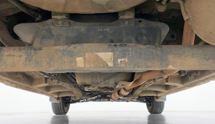 2017 Mahindra Kuv100 K4 6 STR, Petrol, Manual, 58,205 km, Rear Underbody