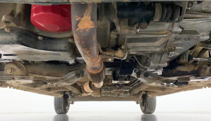 2017 Mahindra Kuv100 K4 6 STR, Petrol, Manual, 58,205 km, Front Underbody
