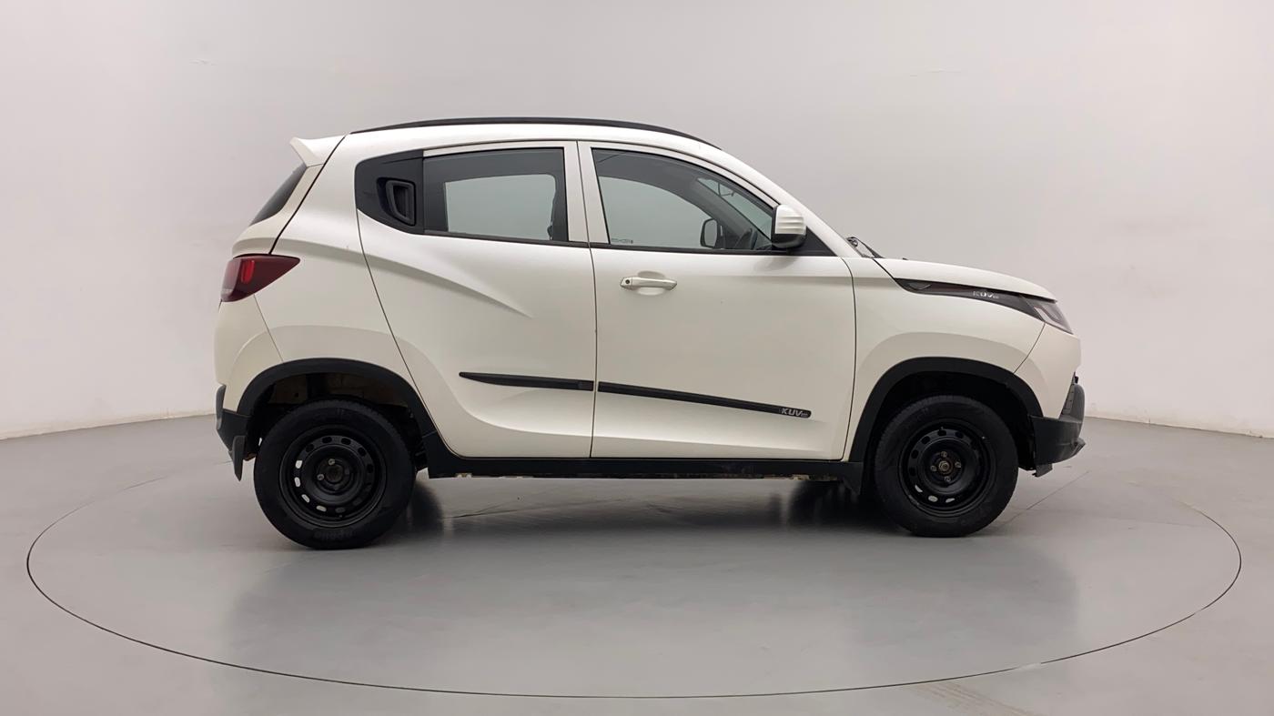 2017 Mahindra Kuv100 K4 6 STR, Petrol, Manual, 58,205 km, Right Side View