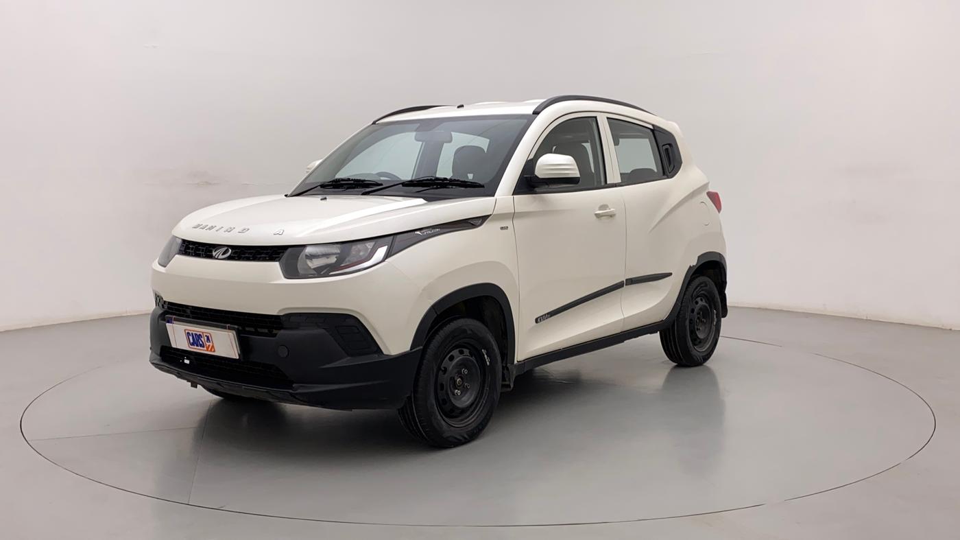 2017 Mahindra Kuv100 K4 6 STR, Petrol, Manual, 58,205 km, Left Front Diagonal