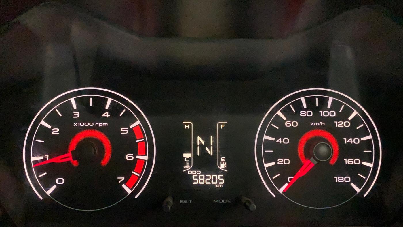 2017 Mahindra Kuv100 K4 6 STR, Petrol, Manual, 58,205 km, Odometer Image