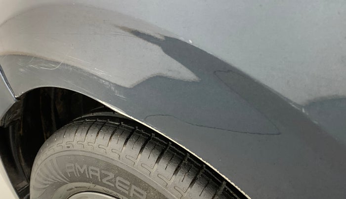 2021 Hyundai GRAND I10 NIOS SPORTZ AMT 1.2 KAPPA VTVT, Petrol, Automatic, 18,490 km, Left fender - Minor scratches