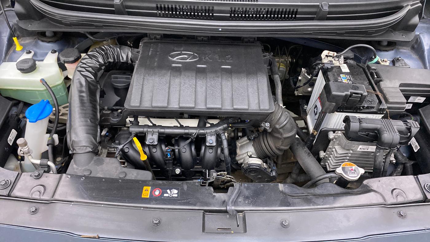 2021 Hyundai GRAND I10 NIOS SPORTZ AMT 1.2 KAPPA VTVT, Petrol, Automatic, 18,490 km, Open Bonet