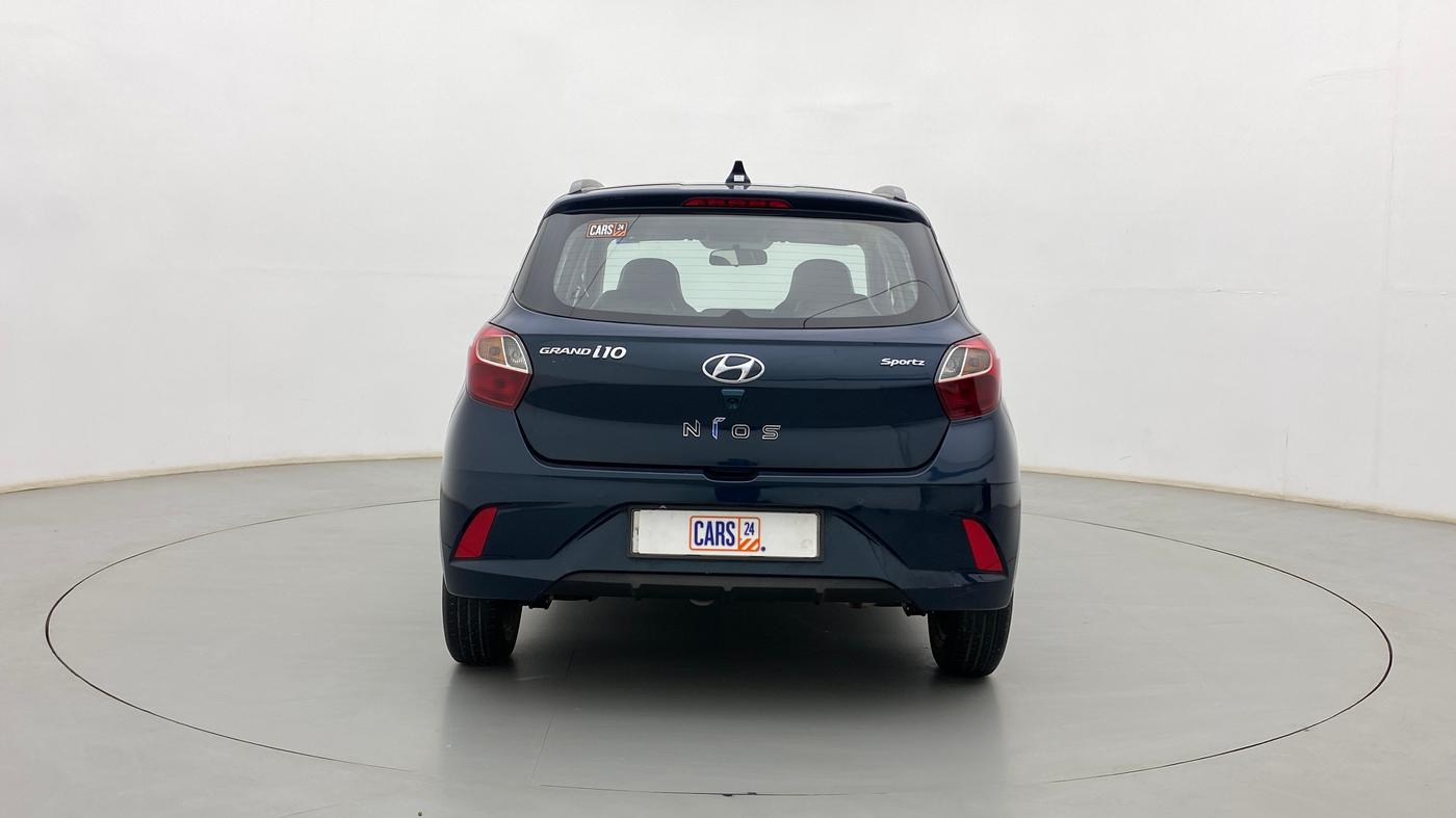 2021 Hyundai GRAND I10 NIOS SPORTZ AMT 1.2 KAPPA VTVT, Petrol, Automatic, 18,490 km, Back/Rear