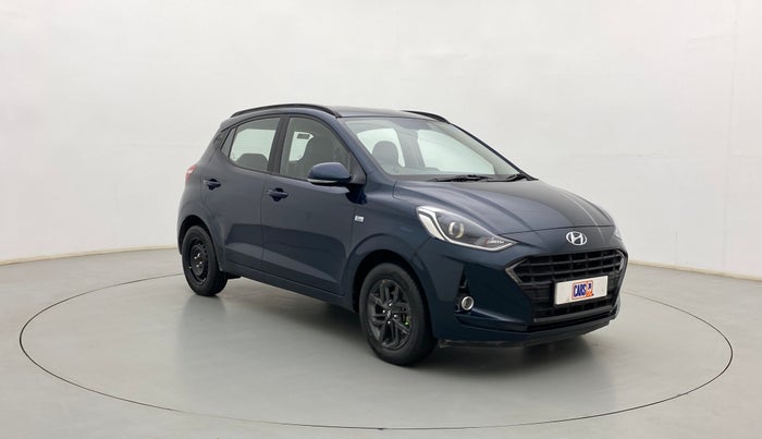 2021 Hyundai GRAND I10 NIOS SPORTZ AMT 1.2 KAPPA VTVT, Petrol, Automatic, 18,490 km, Right Front Diagonal