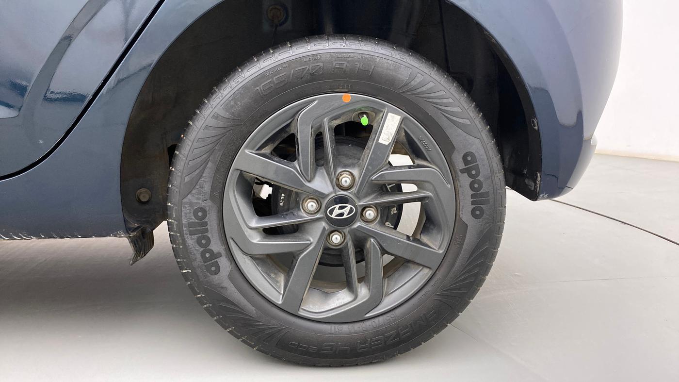 2021 Hyundai GRAND I10 NIOS SPORTZ AMT 1.2 KAPPA VTVT, Petrol, Automatic, 18,490 km, Left Rear Wheel