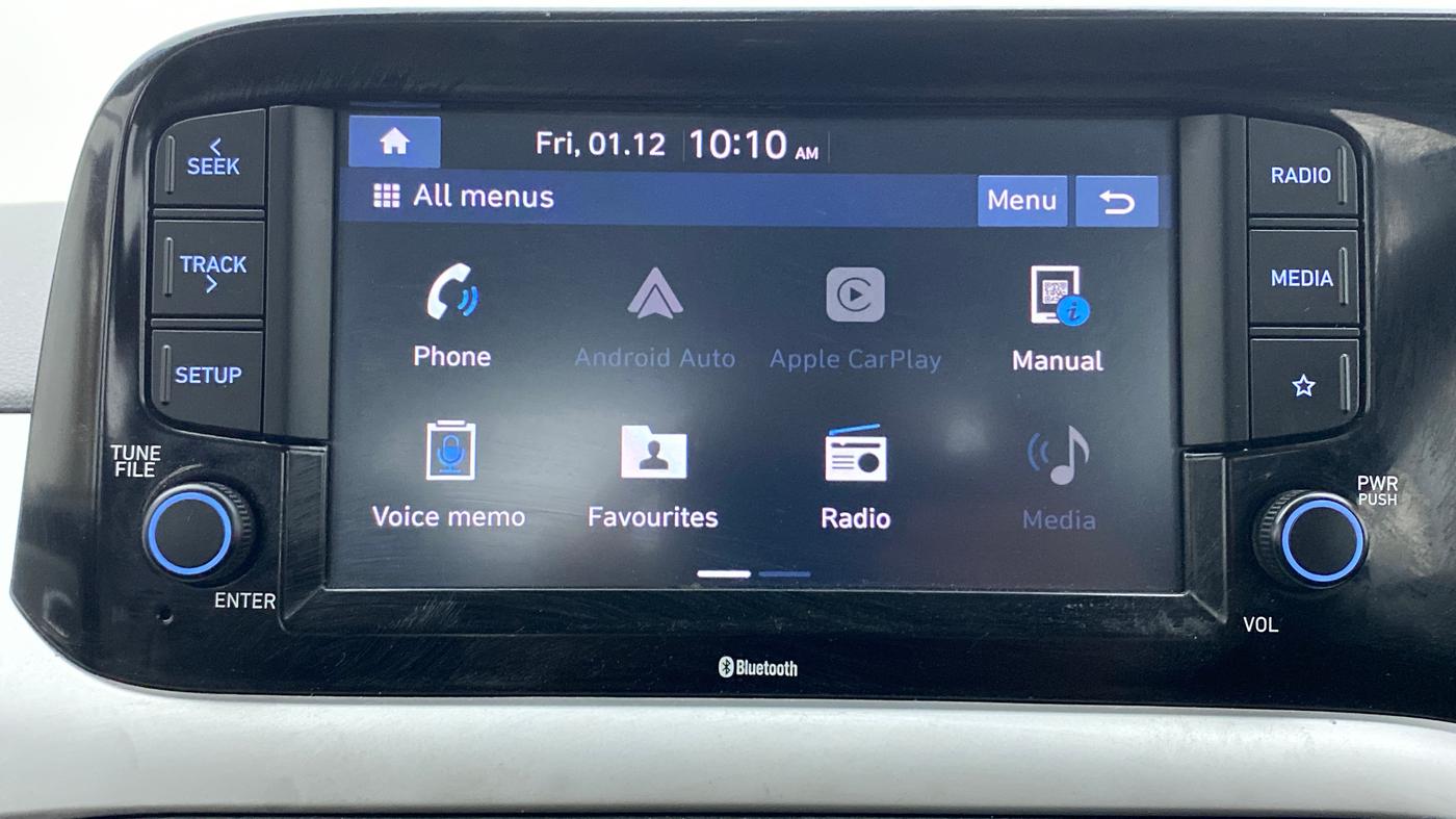 2021 Hyundai GRAND I10 NIOS SPORTZ AMT 1.2 KAPPA VTVT, Petrol, Automatic, 18,490 km, Touchscreen Infotainment System