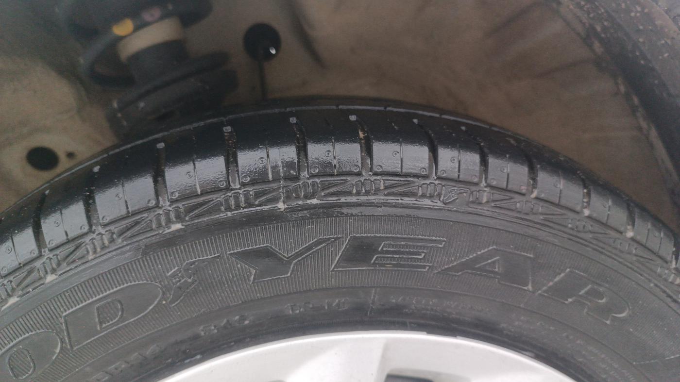 2016 Maruti Wagon R 1.0 VXI AMT, Petrol, Automatic, 48,386 km, Left Front Tyre Tread