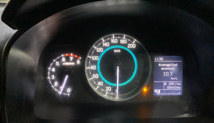 2018 Maruti IGNIS DELTA 1.2, Petrol, Manual, 58,434 km, Odometer Image