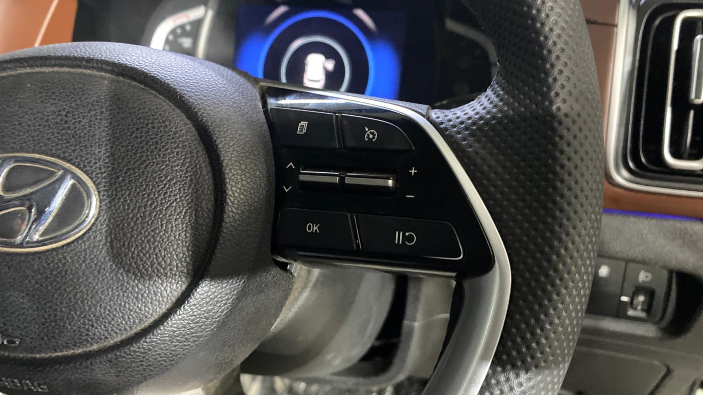2023 Hyundai ALCAZAR PRESTIGE 1.5 TURBO PETROL MT 7STR, Petrol, Manual, 7,467 km, Adaptive Cruise Control