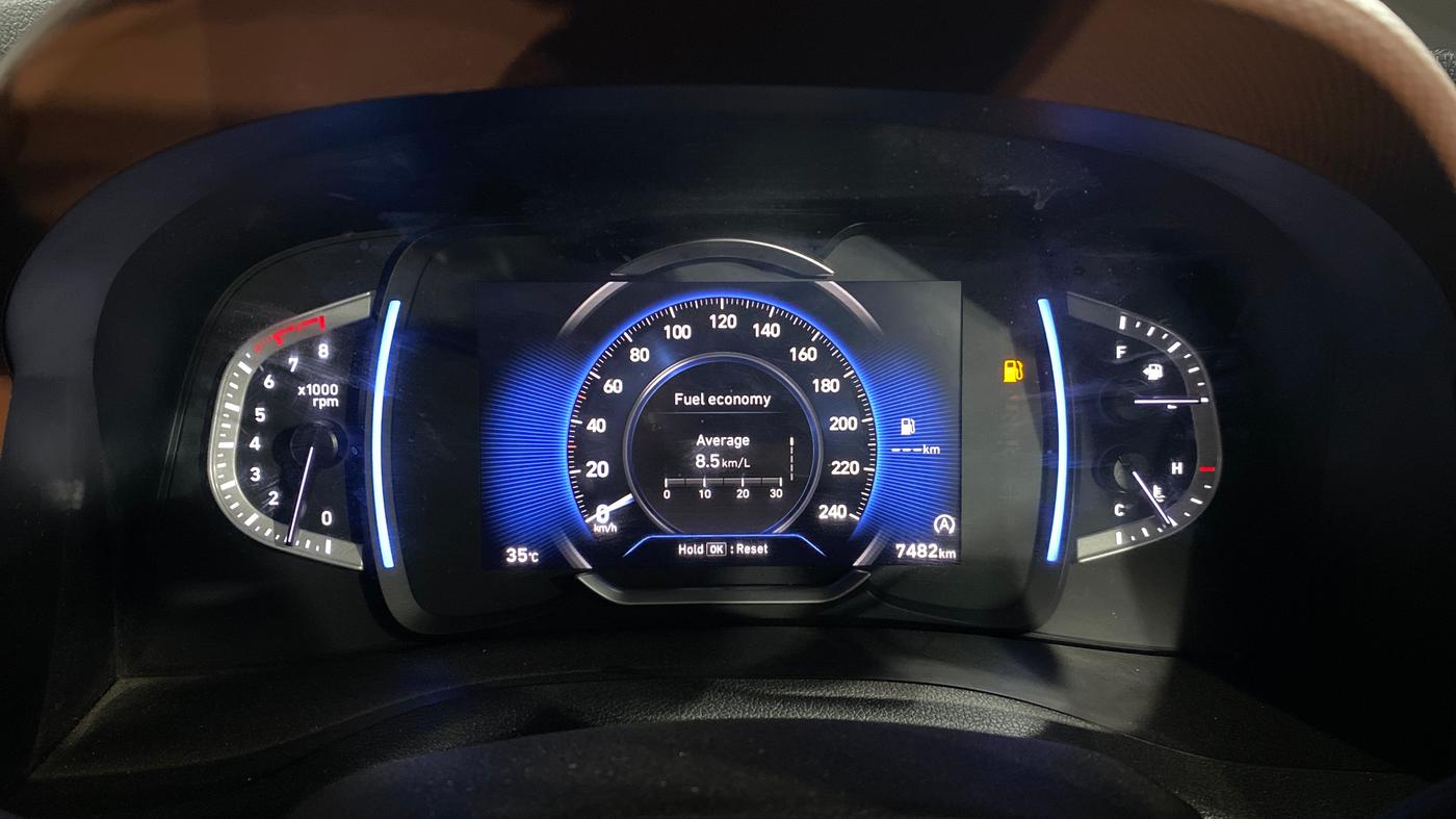 2023 Hyundai ALCAZAR PRESTIGE 1.5 TURBO PETROL MT 7STR, Petrol, Manual, 7,467 km, Odometer Image