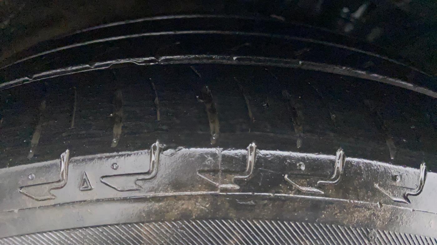 2017 Honda City ZX CVT, Petrol, Automatic, 88,540 km, Right Rear Tyre Tread