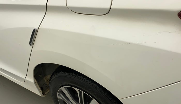 2018 Honda City 1.5L I-VTE V CVT, Petrol, Automatic, 52,876 km, Left quarter panel - Minor scratches