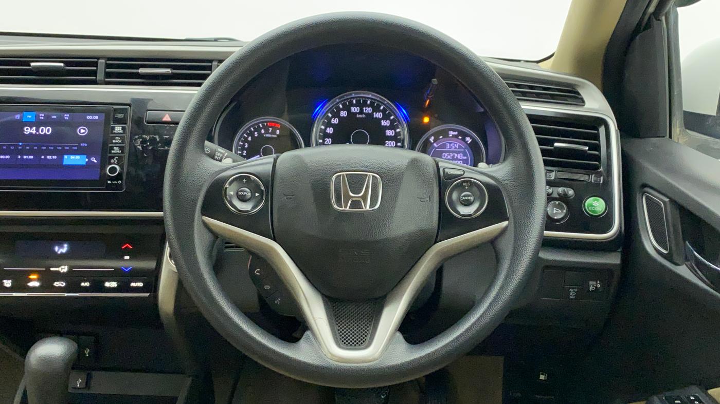 2018 Honda City 1.5L I-VTE V CVT, Petrol, Automatic, 52,876 km, Steering Wheel Close Up