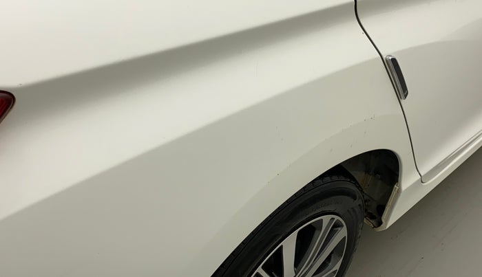 2018 Honda City 1.5L I-VTE V CVT, Petrol, Automatic, 52,876 km, Right quarter panel - Minor scratches