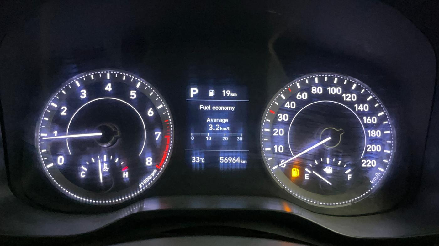2019 Hyundai VENUE SX PLUS 1.0 TURBO DCT, Petrol, Automatic, 56,958 km, Odometer Image