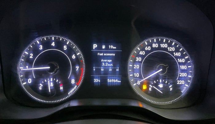 2019 Hyundai VENUE SX PLUS 1.0 TURBO DCT, Petrol, Automatic, 56,958 km, Odometer Image