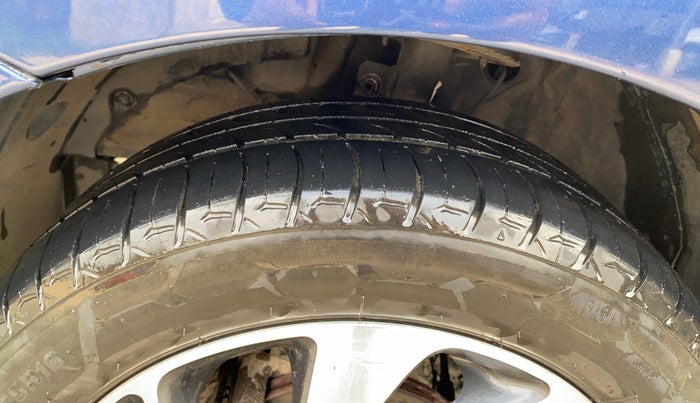 2019 Maruti Baleno ALPHA CVT PETROL 1.2, Petrol, Automatic, 89,946 km, Left Front Tyre Tread