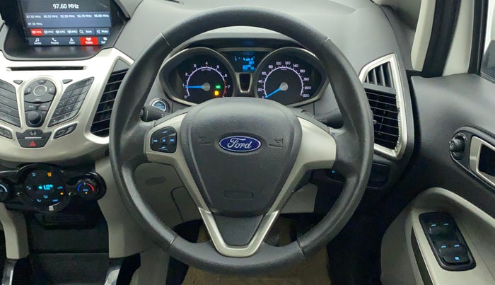2017 Ford Ecosport TITANIUM 1.5L PETROL, Petrol, Manual, 39,236 km, Steering Wheel Close Up