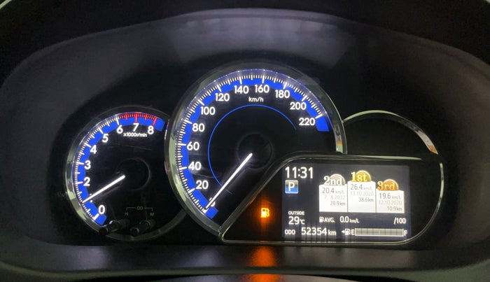 2019 Toyota YARIS G CVT, Petrol, Automatic, 52,353 km, Odometer Image