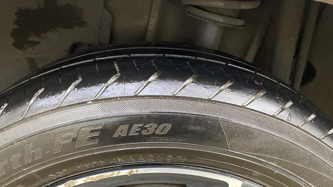 2018 Tata TIGOR XZA PETROL, Petrol, Automatic, 50,888 km, Left Rear Tyre Tread