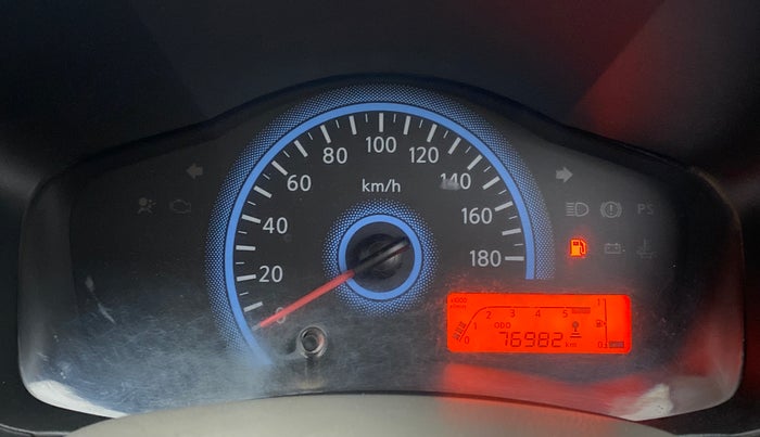 2017 Datsun Redi Go T (O), Petrol, Manual, 77,422 km, Odometer Image