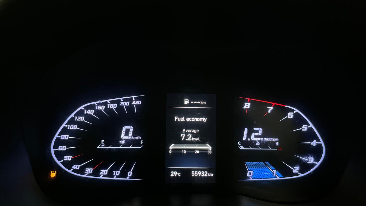 2021 Hyundai Verna SX 1.5 VTVT, Petrol, Manual, 55,913 km, Odometer Image