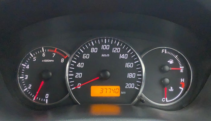 2010 Maruti Swift VXI, Petrol, Manual, 37,982 km, Odometer Image