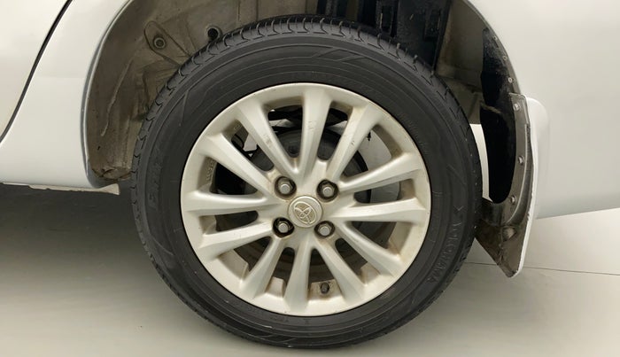 2011 Toyota Etios V, Petrol, Manual, 83,914 km, Left Rear Wheel