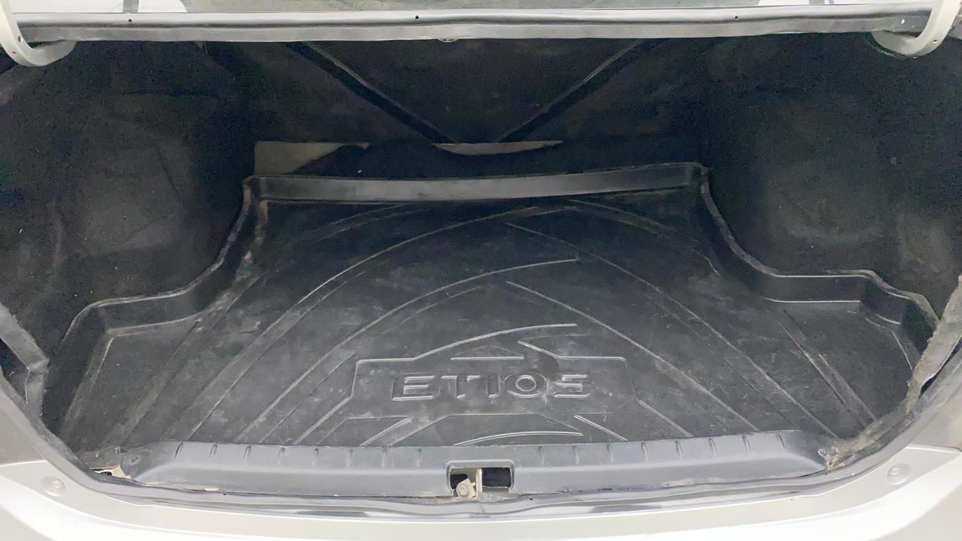 2011 Toyota Etios V, Petrol, Manual, 83,914 km, Boot Inside