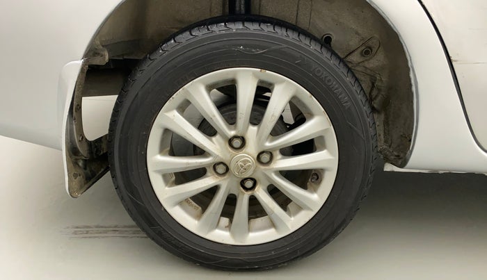 2011 Toyota Etios V, Petrol, Manual, 83,914 km, Right Rear Wheel