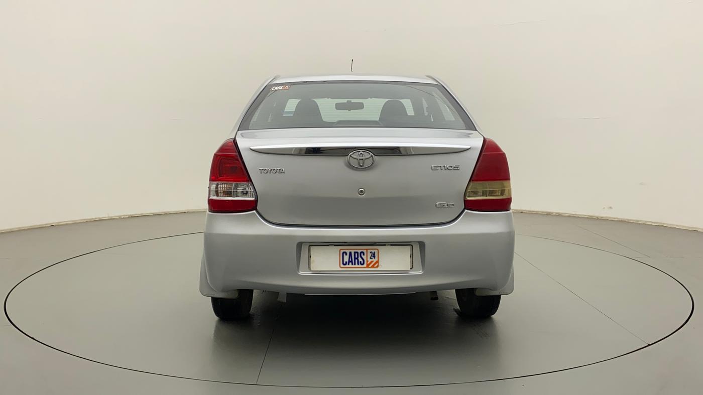 2011 Toyota Etios V, Petrol, Manual, 83,914 km, Back/Rear