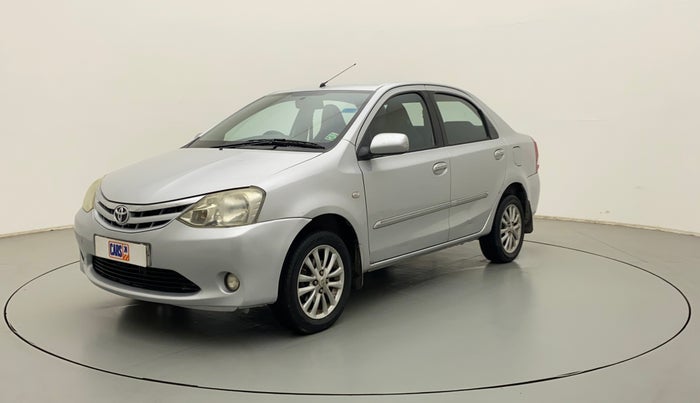 2011 Toyota Etios V, Petrol, Manual, 83,914 km, Left Front Diagonal
